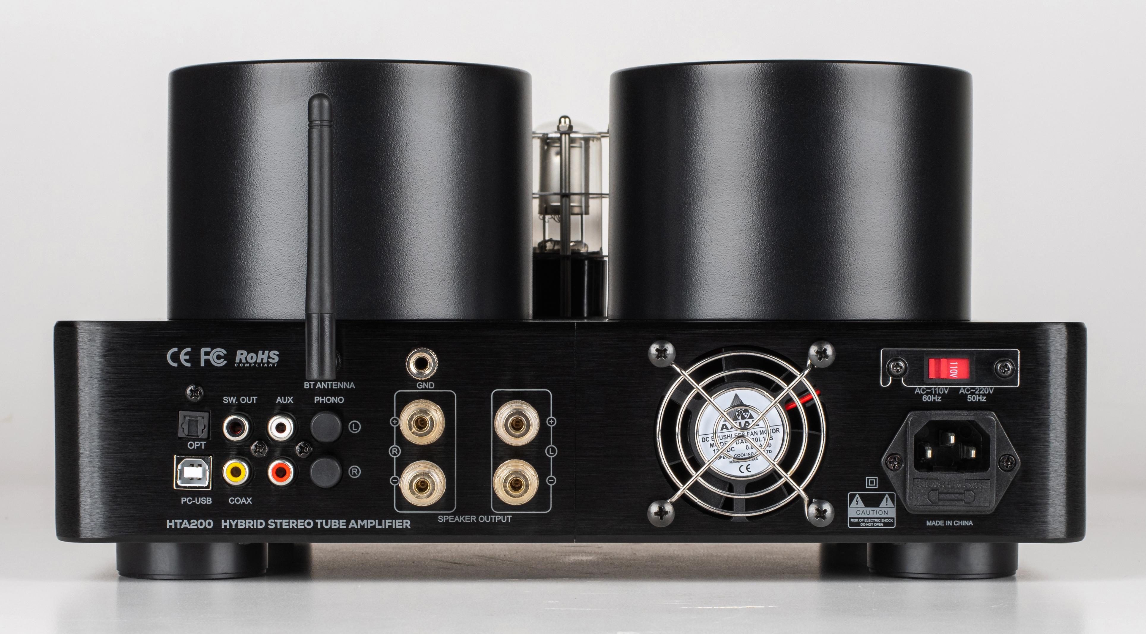 Dayton Audio - HTA200 Integrated Stereo Hybrid Tube Amplifier 200 Watts